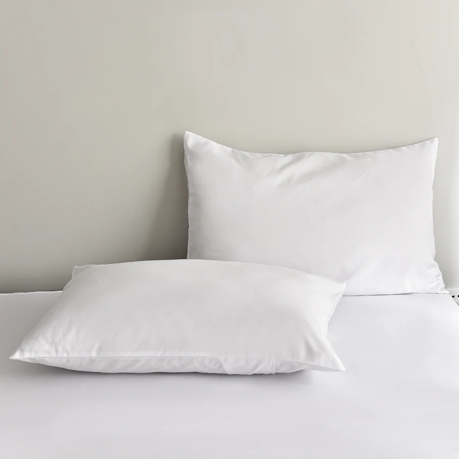 WASART Four Seasons White Bedding Four-Piece Set 220x224 Luxury King Size Home Hotel Duvet Cover Sheet Pillowcase Hypoallergenic