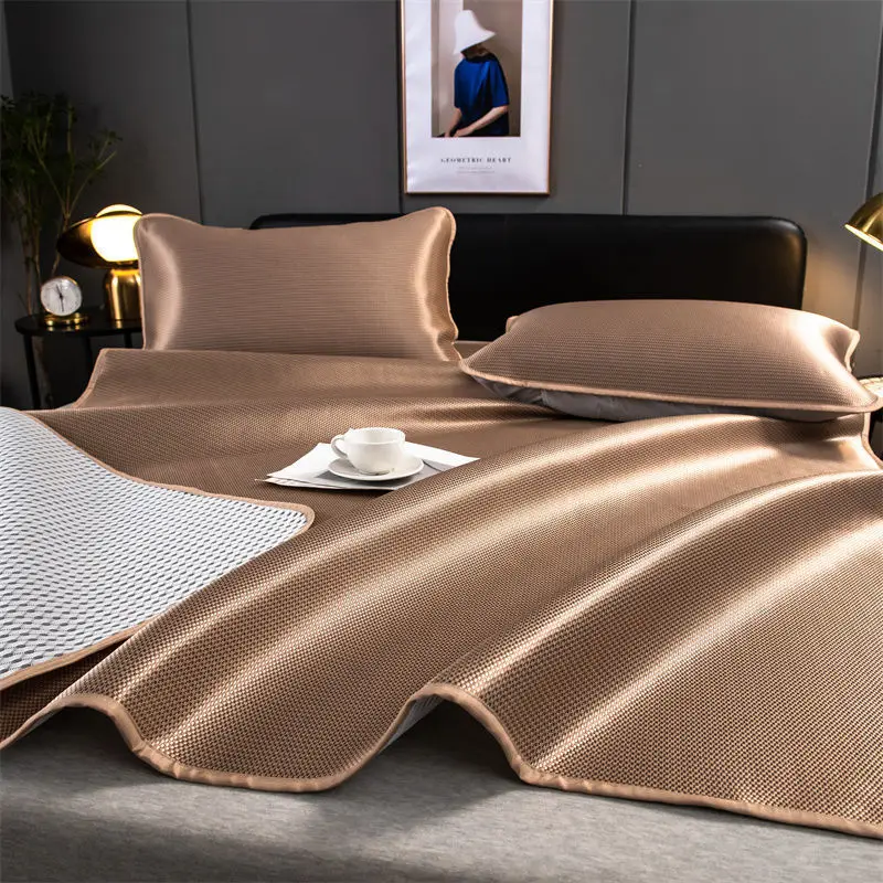 WASART Summer cooling mattress bedroom couple cool sleeping air conditioning mat folding cold sheet couple bed protection pad
