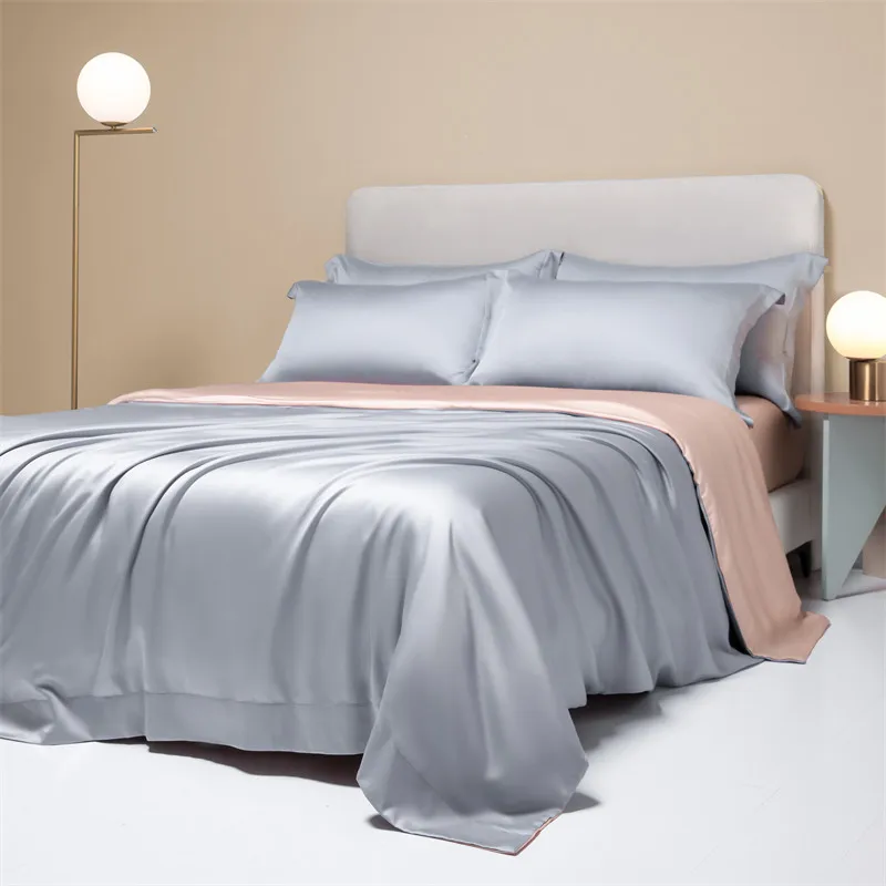 Luxury Bedding 100% Bamboo Duvet Cover 1PC Soild Colors Single Queen King Bed Cover Quilt Cover Soft Comfort Cool Summer Cooling