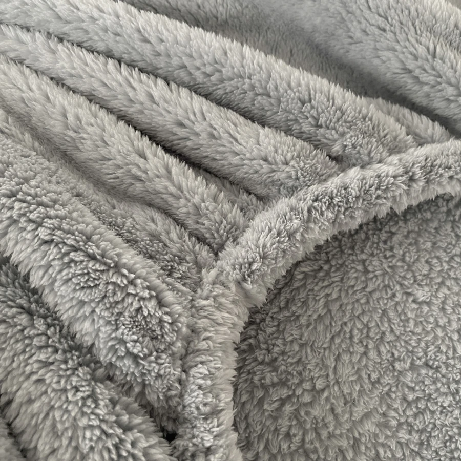 WASART Winter Warm Coral Fleece Fitted Sheet Elastic Mattress Protector Cover Fluffy Plush Couple Bed Linens 150x200 King Size