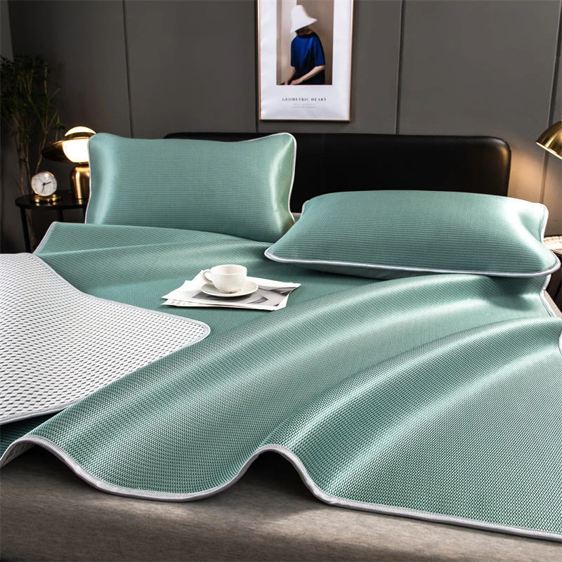 WASART Summer cooling mattress bedroom couple cool sleeping air conditioning mat folding cold sheet couple bed protection pad