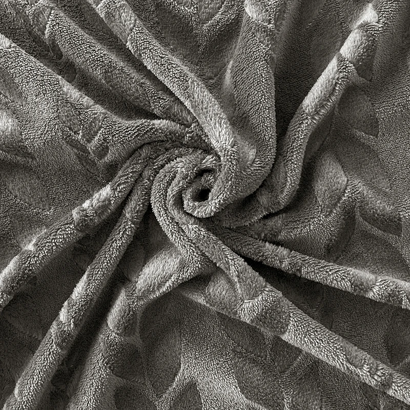 WASART Winter coral fleece jacquard fitted sheet elastic mattress protector cover warm fluffy plush bed linens 150x200 king size