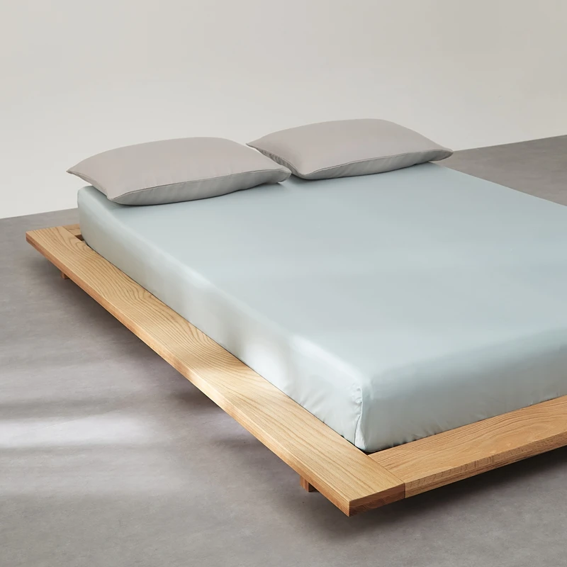 Pure Mulberry Silk Fitted Sheet Single Double King Queen Size Mattress Cover Luxurious High-End 100% Silk Bedding Sheets 160/200