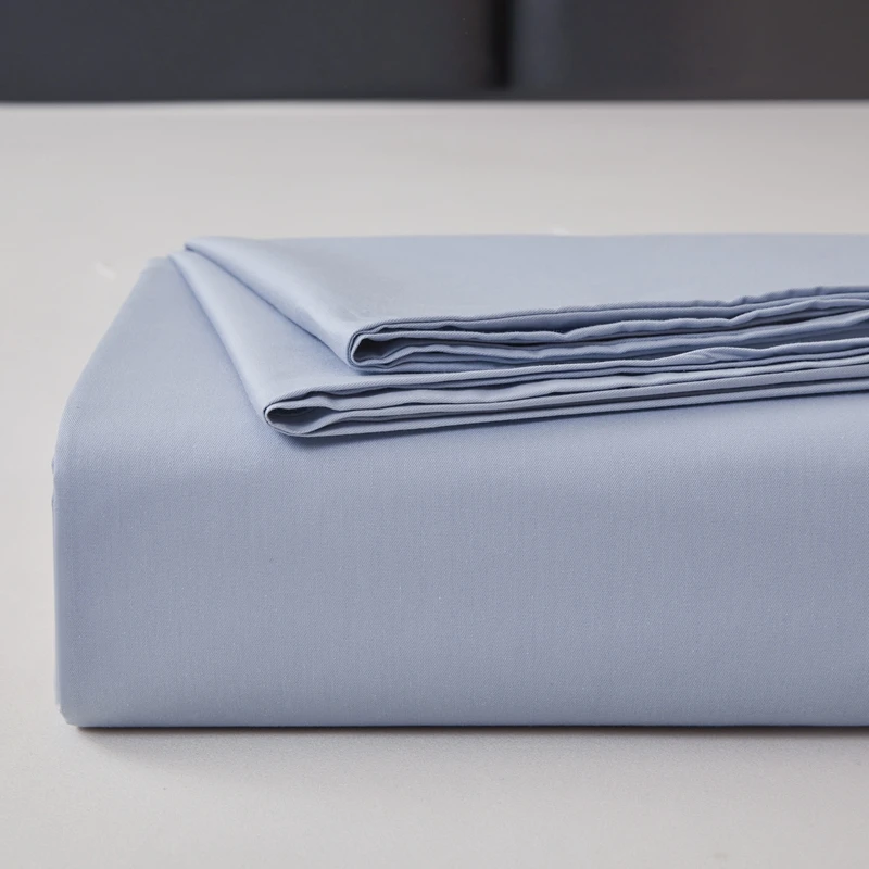 WASART Summer pure cotton flat bed sheet and pillowcase 150x190 bedroom couple bed linen sets luxury single double bed king size