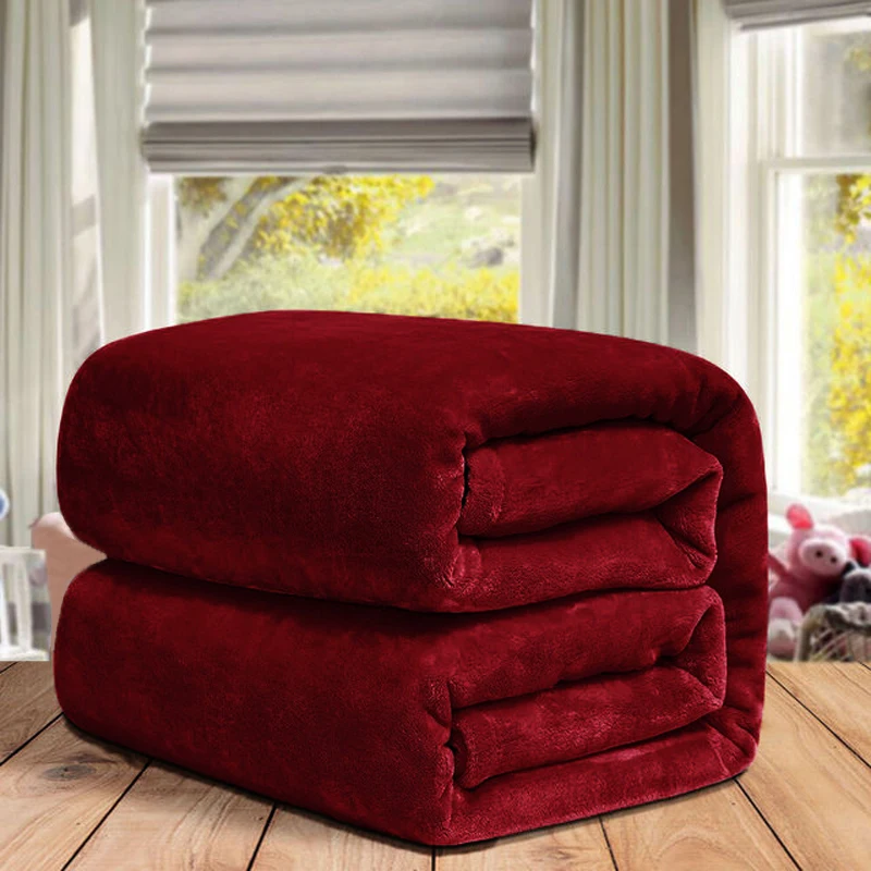 WASART Winter fluffy velvet fleece blanket extra large size sofa throw blanket fuzzy faux fur blanket microfiber thick bed sheet